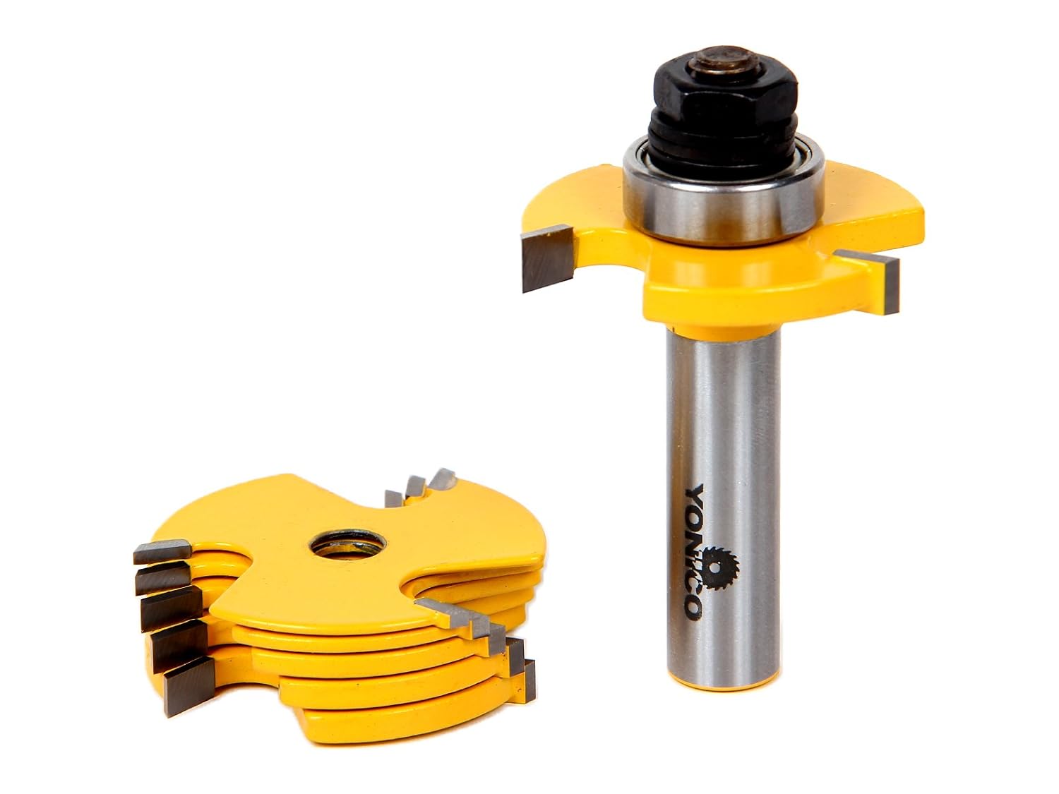 Yonico 14700 6 Kerf Slot Cutter Router Bit Set Amazon.co.uk DIY & Tools