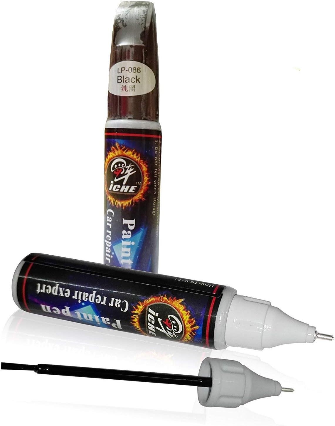 ICHE Car Scratch Repair Remover Filler & Sealer Painting Pen Car Coat Applicator Cars - 2 Pack (Light Silver)