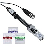 JuviPerpric pH Electrode Meter, Refillable pH Probe