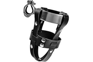 Leather Road Bike Beverage Holder Bicycles Water Bottles Cup Holder Bike Coffee Drink Cup Holder Easily To Install