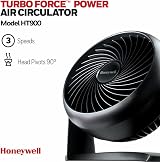 Honeywell TurboForce HT900E Quiet Power Fan - 3 Speed, 90° Tilt, Wall Mount view 2