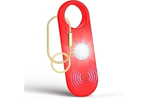 REEPOS Personal Safety Alarm for Women - 130dB Self Defense Keychains Siren Whistle with Sos LED Strobe Light - Personal Emergency Security Safe Devices Key Chain Alarms for Kids Elderly