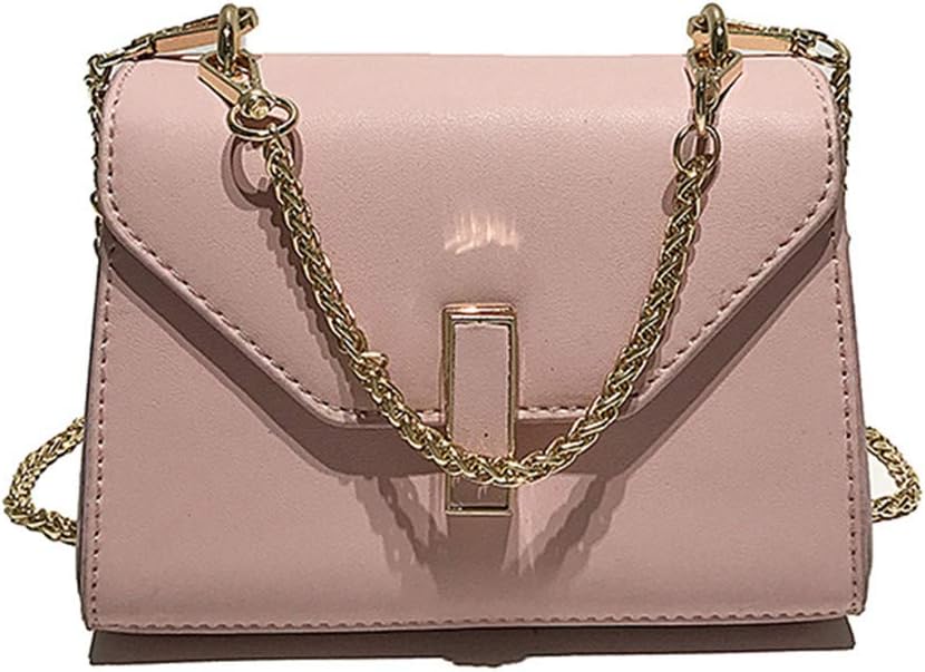 Casual Shoulder Shoulder Messenger Bag Pink W18H14D10 cm