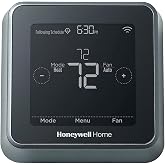 Honeywell Home RCHT8610WF2006/W, T5 Smart Thermostat, Black