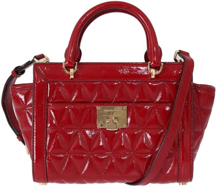 MICHAEL Michael Kors Women's Vivianne Small Shoulder Shiny Leather