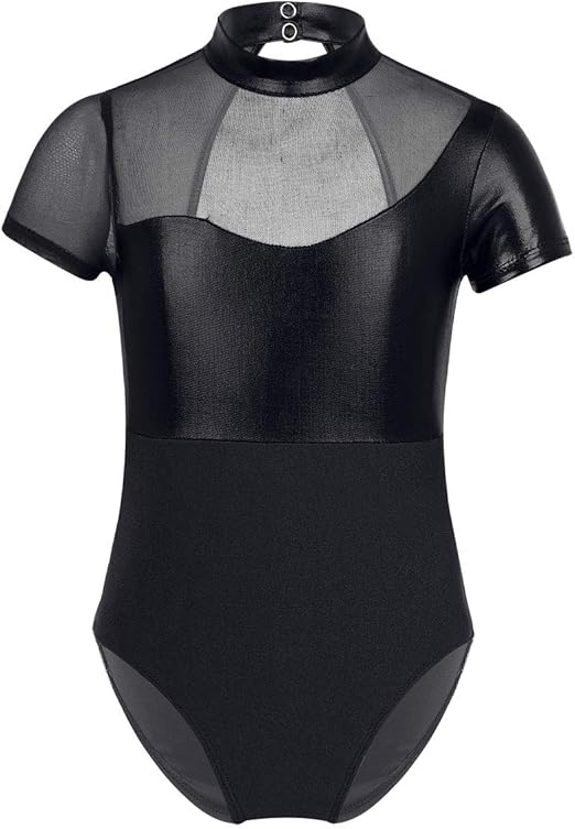 Mädchen Ballettanzug Trikot - Ärmellos Für Tanz & Gymnastik Gr.98-164