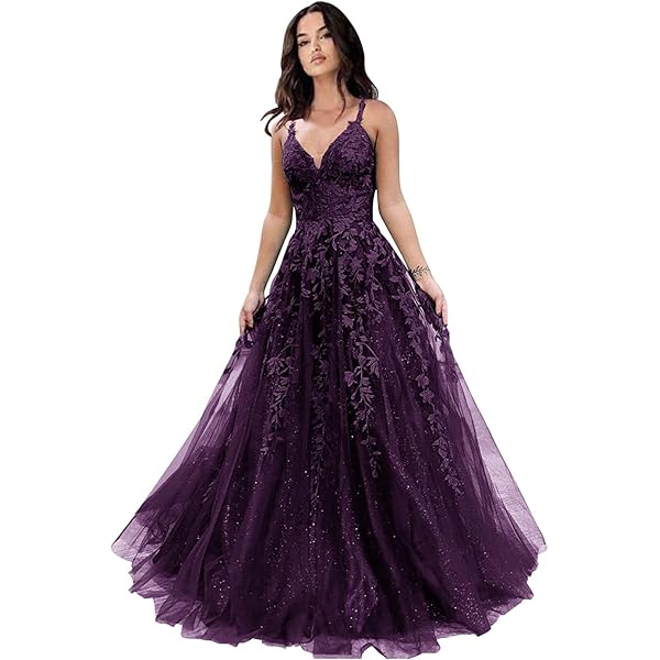 Graceprom Women's Vintage Long Sleeves Velvet Evening Dresses with  Detachable Train Lace Appliques Prom Gown 12 Purple at Amazon Women's  Clothing store