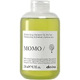 Davines MOMO/Shampoo, Moisturizing Gel Shampoo for Dry or Dehydrated Hair - Deeply Hydrates with Apricots - Gentle Cleanser Restores Softness, Shine &amp; Moisture