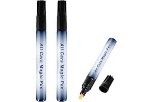 WERANOZ All Cars Magic Pen for Car Scratches, Car Scratch Pen, Quick Fix for Scratches and Paint Damage, Car Paint Scratch Waterproof (2)