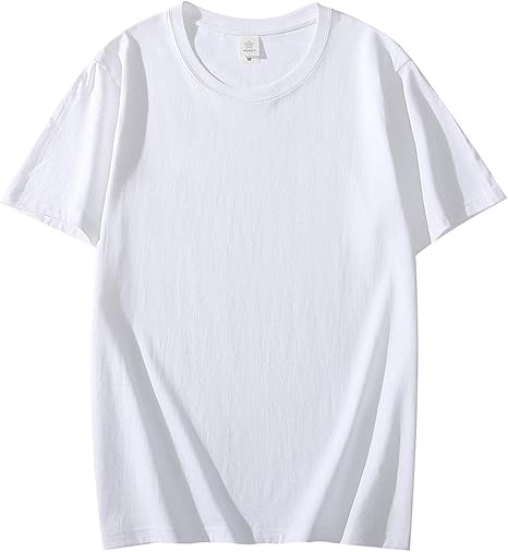 Amazon Co Jp 女性用ビキニ水着 コットンメンズtシャツ半袖メンズtシャツ半袖ピュアカラーメンズtシャツメンズトップtシャツ 女性のための水着 Color White Size L ホーム キッチン