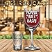 [Launch Price] Mommin' Ain't Easy 12 oz Wine Glass + FREE Shot Glass - Funny Gift Glass SET for Mother, Birthday, Mother's Day, Wife - With Premium Gift Box For Unique Present By Desired Cart