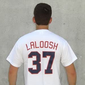 Ebby Calvin 'Nuke' LaLoosh #37 Jersey T-Shirt-Mens Large: Amazon.ca: Sports & Outdoors