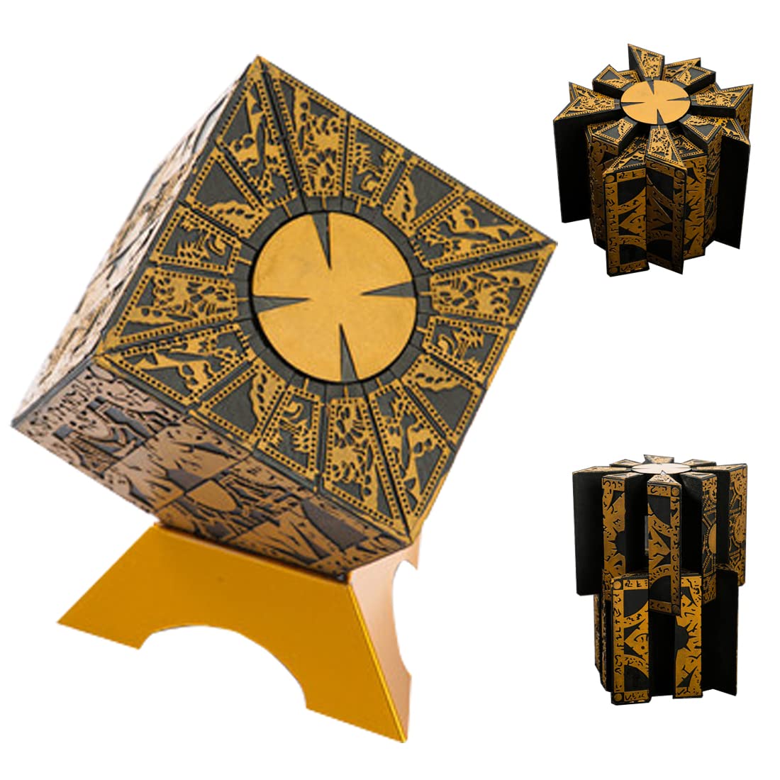 SSZJ Hellraiser Puzzle Box, Detachable and Deformable Puzzle Box, Role-Playing Film Props