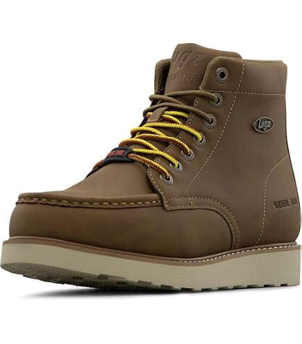lugz dress boots Mens Cypress Round Toe Lace Up Casual Ankle - Brown - Size 7.5 D It wears like a sneaker Lugz Savoy SR Men's Oxford