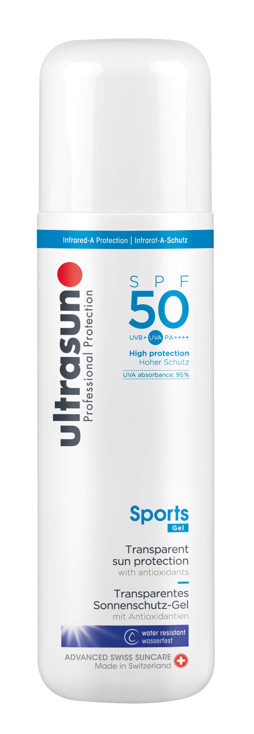 Ultrasun Sports Gel SPF50 200ml