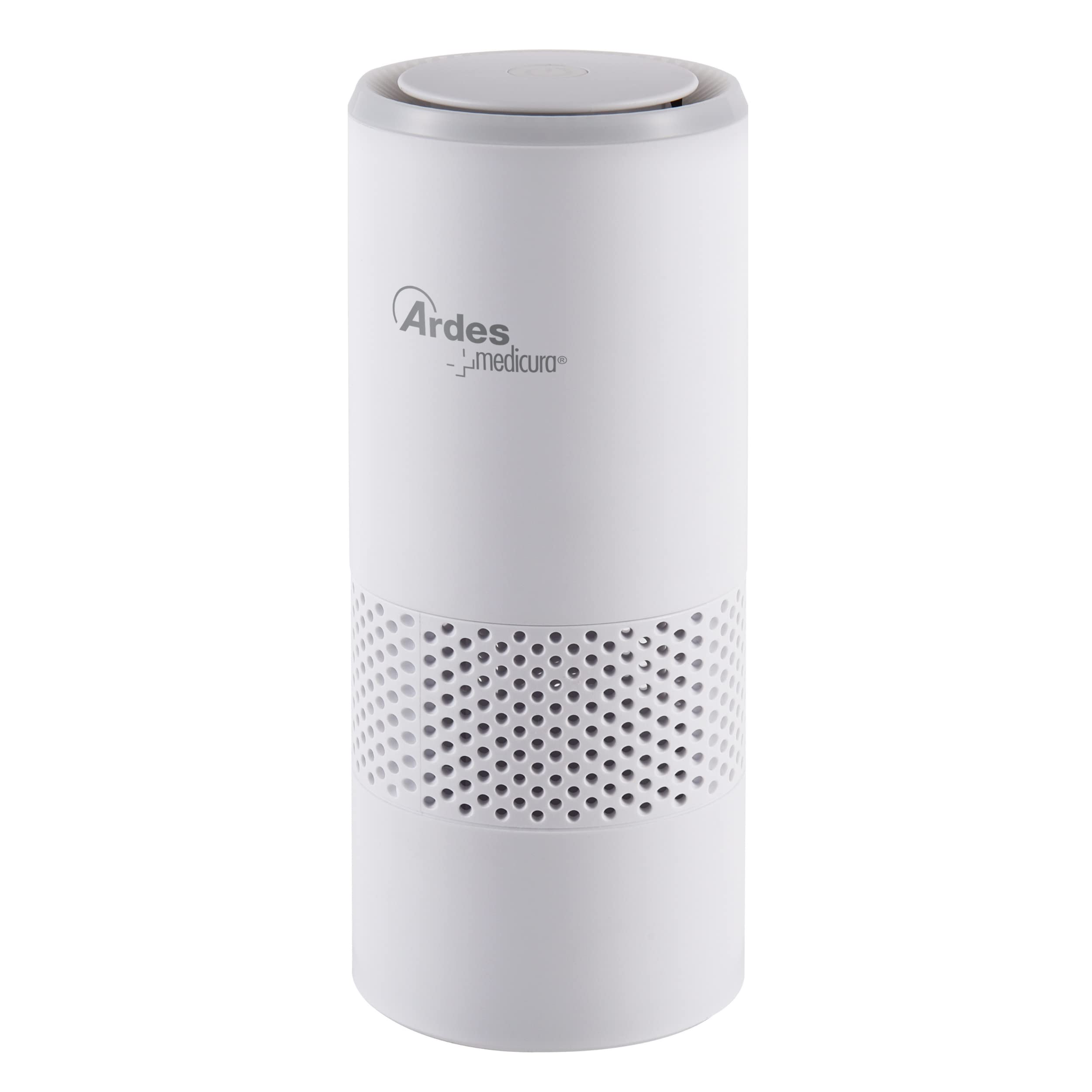 ARDES ARM8P01 Air Purifier Mobile Phone Air Purifier for Home Aroma Diffuser Portable Sanitizer Air Purifier USB Cable Ioniser with Activated Carbon Air Filter and HEPA Filter White