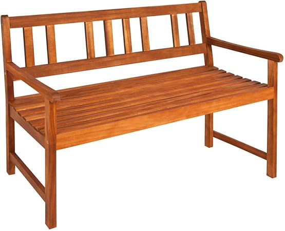 Amazon De Ld Gartenbank Holzbank Sitzbank Hartholz Bank Parkbank Garten Terrasse Gartenmobel