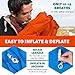 VENTURE 4TH Ultralight Air Sleeping Pad - Lightweight, Compact, Durable – Air Cell Technology for Added Stability and Comfort While Backpacking, Camping, and Traveling | Blue