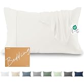 GOKOTTA Soft Pillow Cases King Size Set of 2, Luxury Silky Cooling Pillow Cases for Hot Sleepers, 100% Rayon Derived from Bam