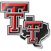 Desert Cactus Texas Tech University TTU Red Raiders Sticker Vinyl Decal Laptop Water Bottle Car Scrapbook (4 Inch Set V1)