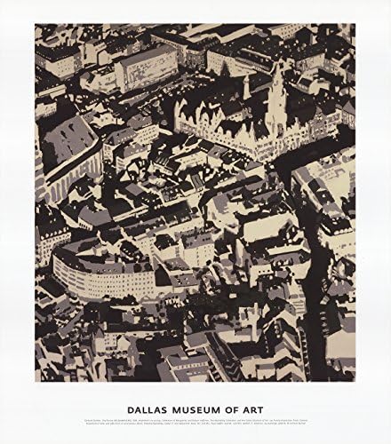 City Pictures, Munich by Gerhard Richter 21.25"x19.5" Art Print Poster