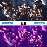 URAQT 2 Pack UV LED Black Light Bar 10W USB 395-400nm Halloween Party view 6