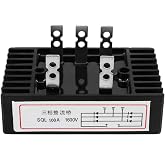 Chazcool Bridge Rectifier AC to DC SQL100A 1600V | Bridge Rectifier 3 Phase Diode Terminal with Heatsink