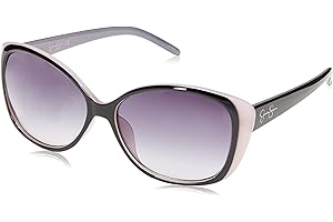 Jessica Simpson Womens J5012 Retro Cat Eye Sunglasses With Uv400 Protection