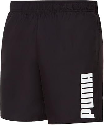 Homme Shorts Maillot De Bain, Noir, M EU