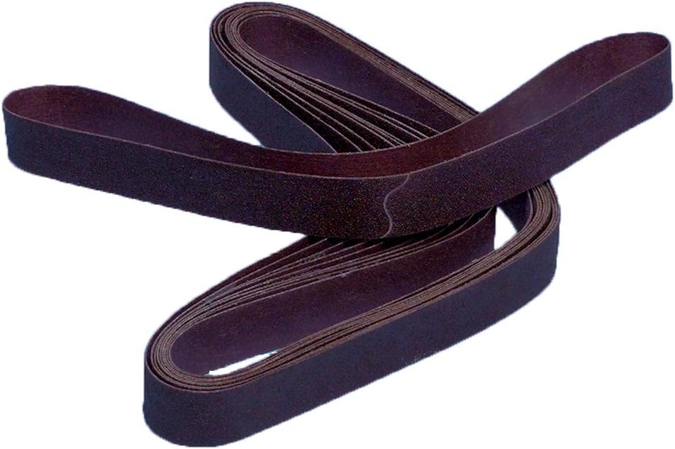 Sungold Abrasives 67818 Fine Grit Assortment Sanding Belts (6-Pack), 2"x42"