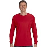 Hanes Mens 6.1 oz. Tagless ComfortSoft Long-Sleeve T-Shirt (5586)
