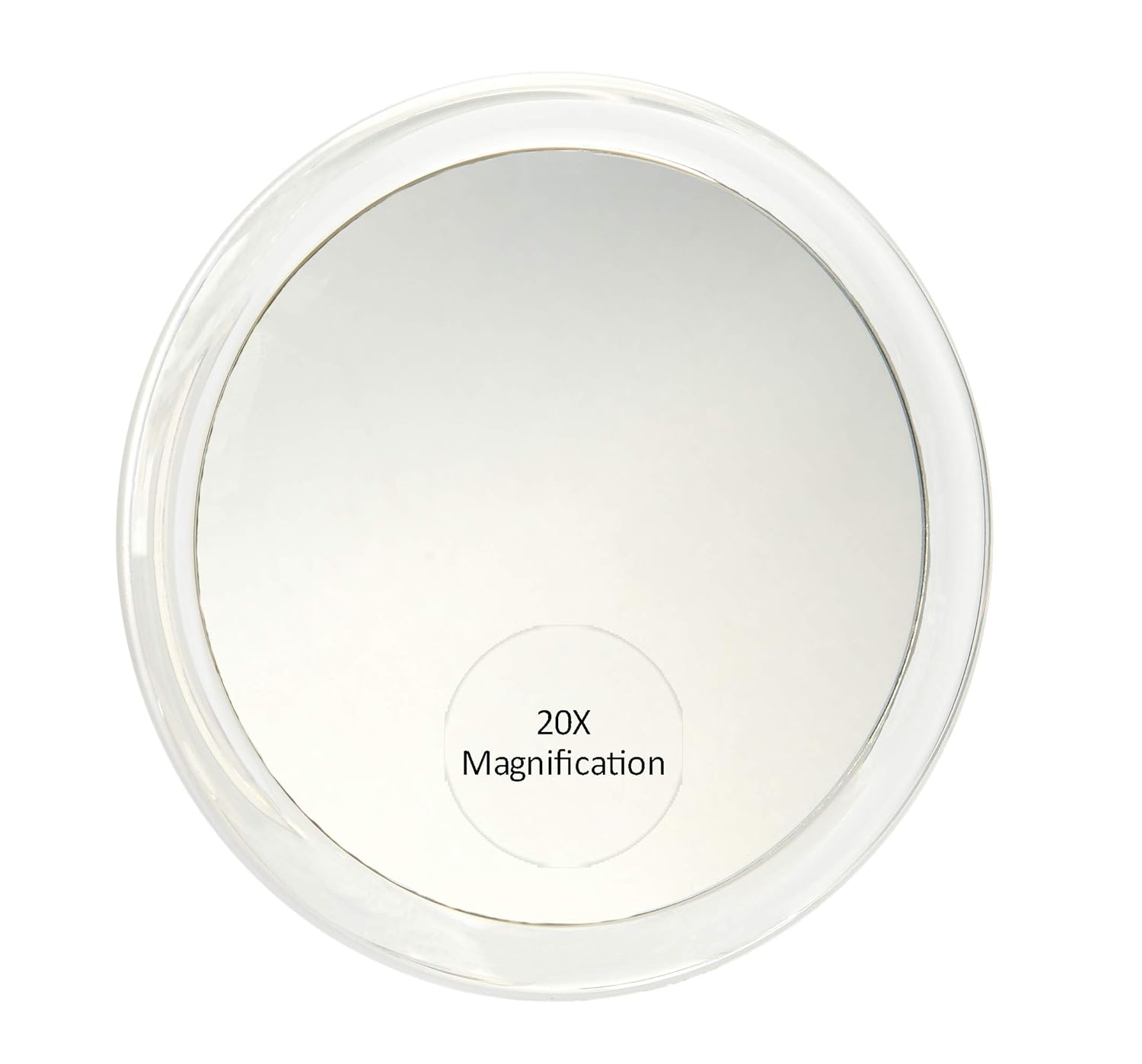 20x Magnifying Mirror with 3 Suction Cups, Use for Makeup Application