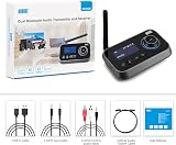 August MR280 Bluetooth 5.0 Transmitter Receiver 2-in-1 with LCD view 7
