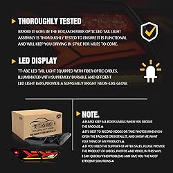 T T-ABC Taillights Compatible with Toyota Camry