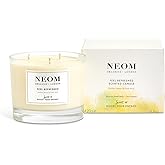 NEOM- Feel Refreshed Scented Candle, 3 Wick | Lemon & Basil | Essential Oil Aromatherapy Candle | Scent to Boost Your Energy