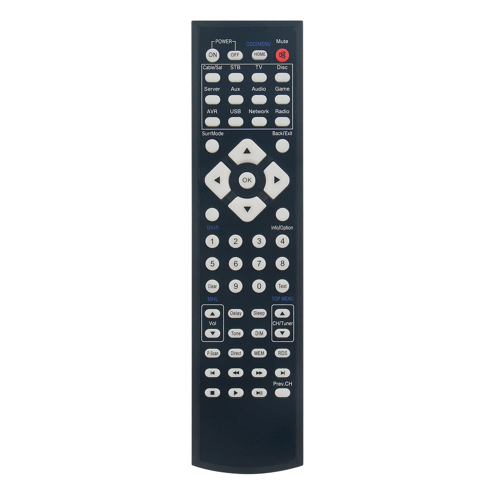 Photo 1 of ALLIMITY Replaced Remote Control for Harman Kardon AVR 161, 161S, 171, 1710