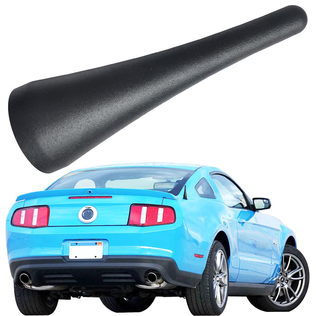 Photo 1 of 3.8 Inch Aluminum Antenna for Ford Mustang (2010-2014), Lincoln MKZ (2013-2019), Mazda MX-5 Miata (NC and ND) 2006-2022., Fiat 124 Spider 2017-2022, 2013-2023 Ford Transit, Mazda Miata (2006-2022)
