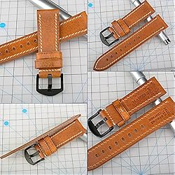 REZERO Watch Band, Vintage Leather Watch Strap