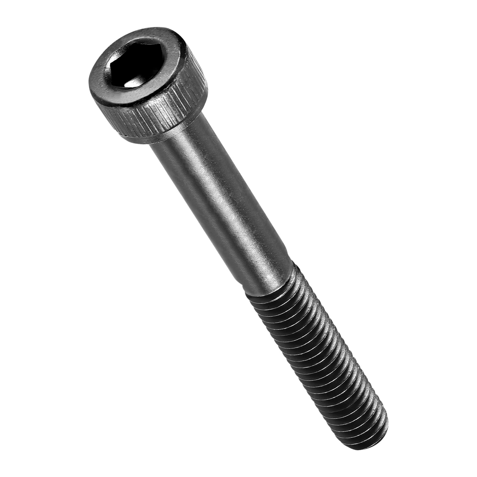 METALLIXITY Socket Head Cap Screws(M6-1x50mm)30Pcs, Carbon Steel Allen Socket Drive DIN912/ISO4762 Metric Oxide - Machine Grade 12.9 Internal Hex Screw UNC Coarse, Black