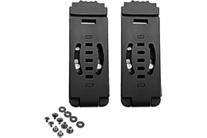 YCYU 2-Pack Knife Clip Holster Tactical Belt Buckle Kydex Universal Utility EDC Clip Camping Mag Pouches Sheath Tool