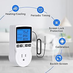INKBIRDPLUS Plug in Thermostat Temperature