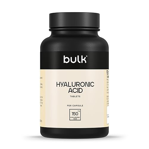 Bulk Pure Hyaluronic Acid Tablets, 150 mg, Pack of 60