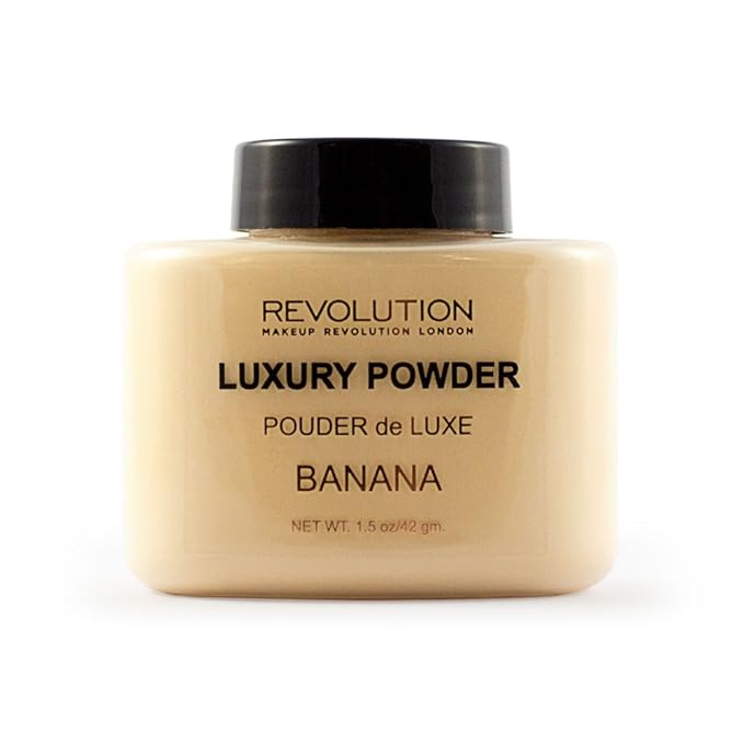 title=Makeup Revolution Loser Cipria – Luxury Banana Powder, 42 G