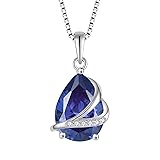 Rocayi December Birthstone Necklace for Women 925