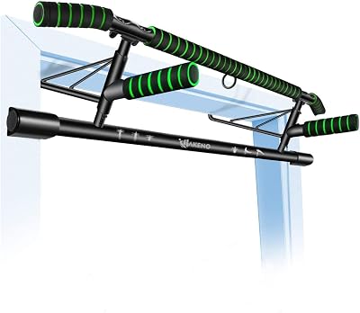 HAKENO Pull Up Bar Doorway Fitness Bar Frame Home Gym 200kg CE Cert