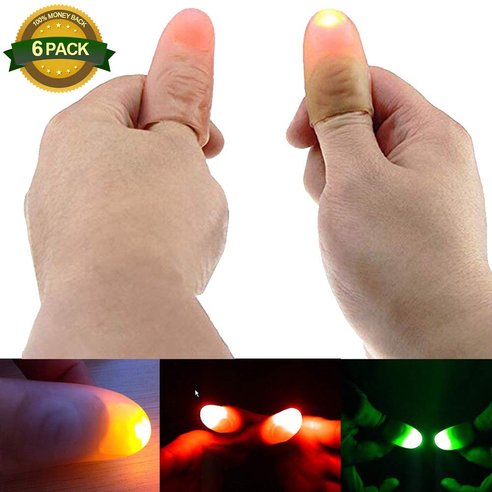Chelseabyt 6 Packs(12 PCS) Magic Super Bright LED Light Up