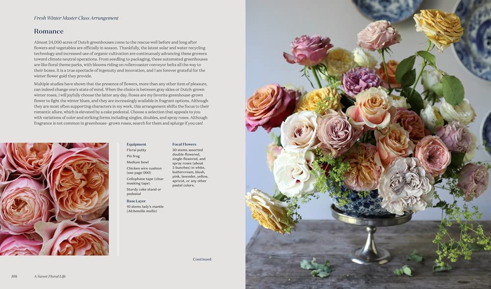 A Sweet Floral Life: Romantic Arrangements for Fresh and Sugar Flowers [A Floral Décor Book] A Sweet Floral Life: Romantic Arrangements for Fresh and Sugar Flowers [A Floral Décor Book] Hardcover Kindle