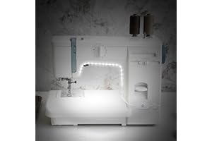 Uonlytech 2 Sewing Machine Strip Light, USB 6500K Self- Adhesive Light Strip White Light Strip Sewing Machine LED Lamp for Family- Worker