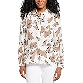 NYDJ Womens Modern Blouse