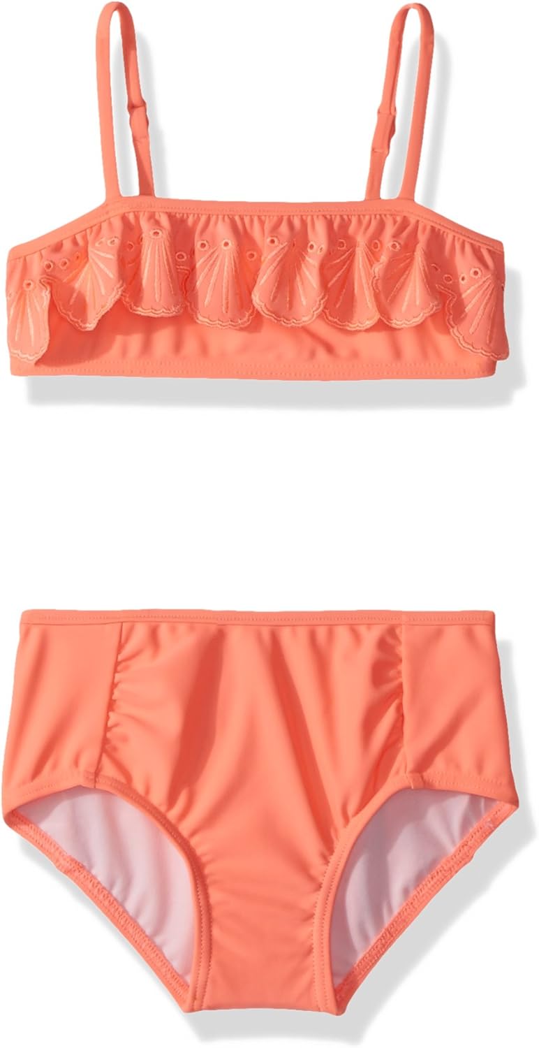 girls frill swimsuit